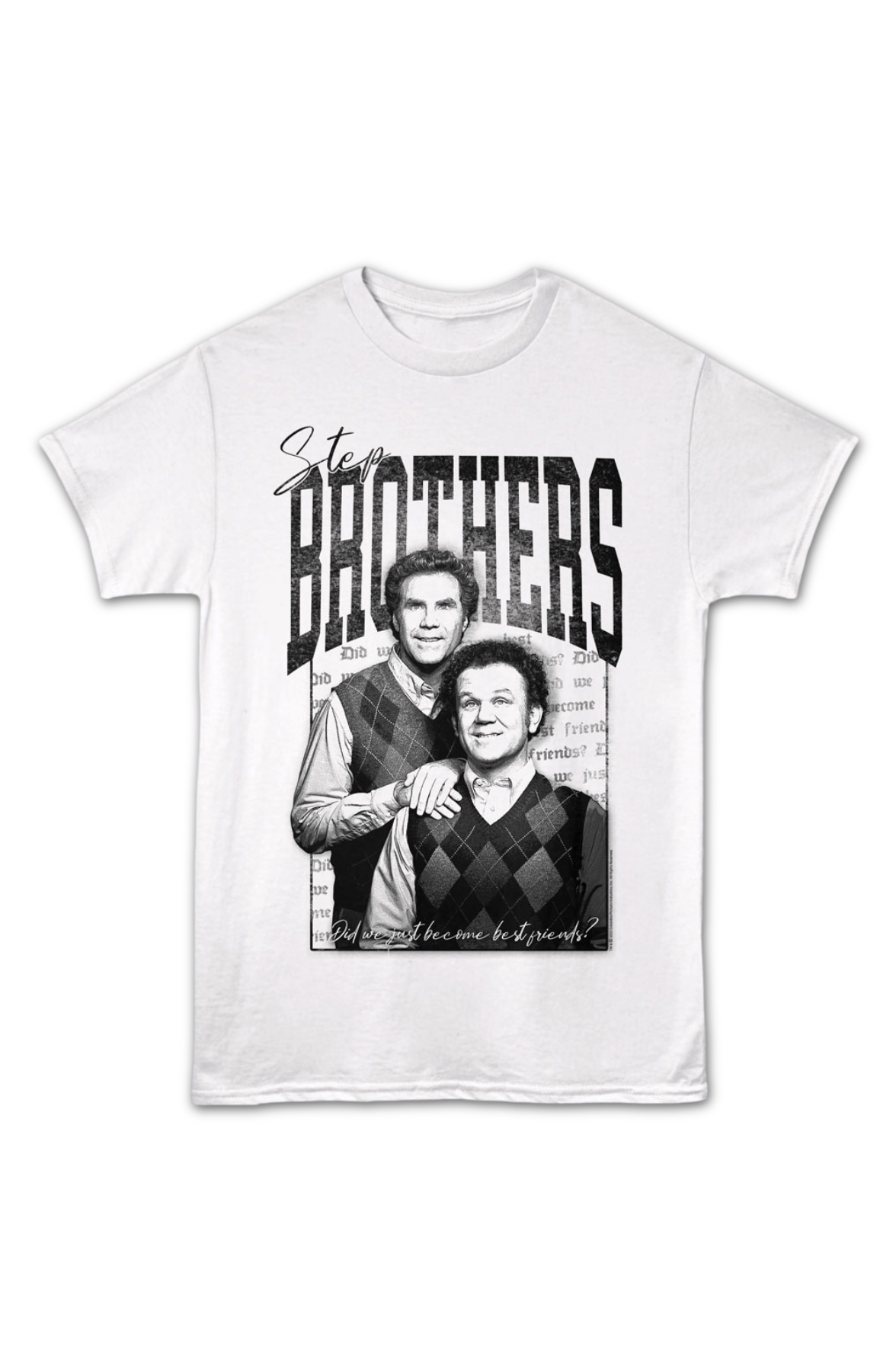 Black & White Best Friends Photo Step Brothers T-Shirt Hoodie, Sweatshirt | CiraTrend.com (Image 2)