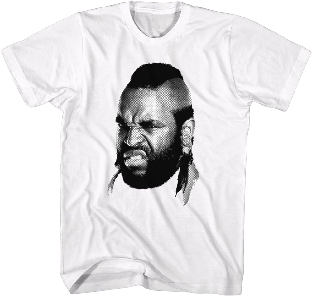 Black & White Photo Mr. T Shirt Hoodie, Sweatshirt | CiraTrend.com (Image 1)