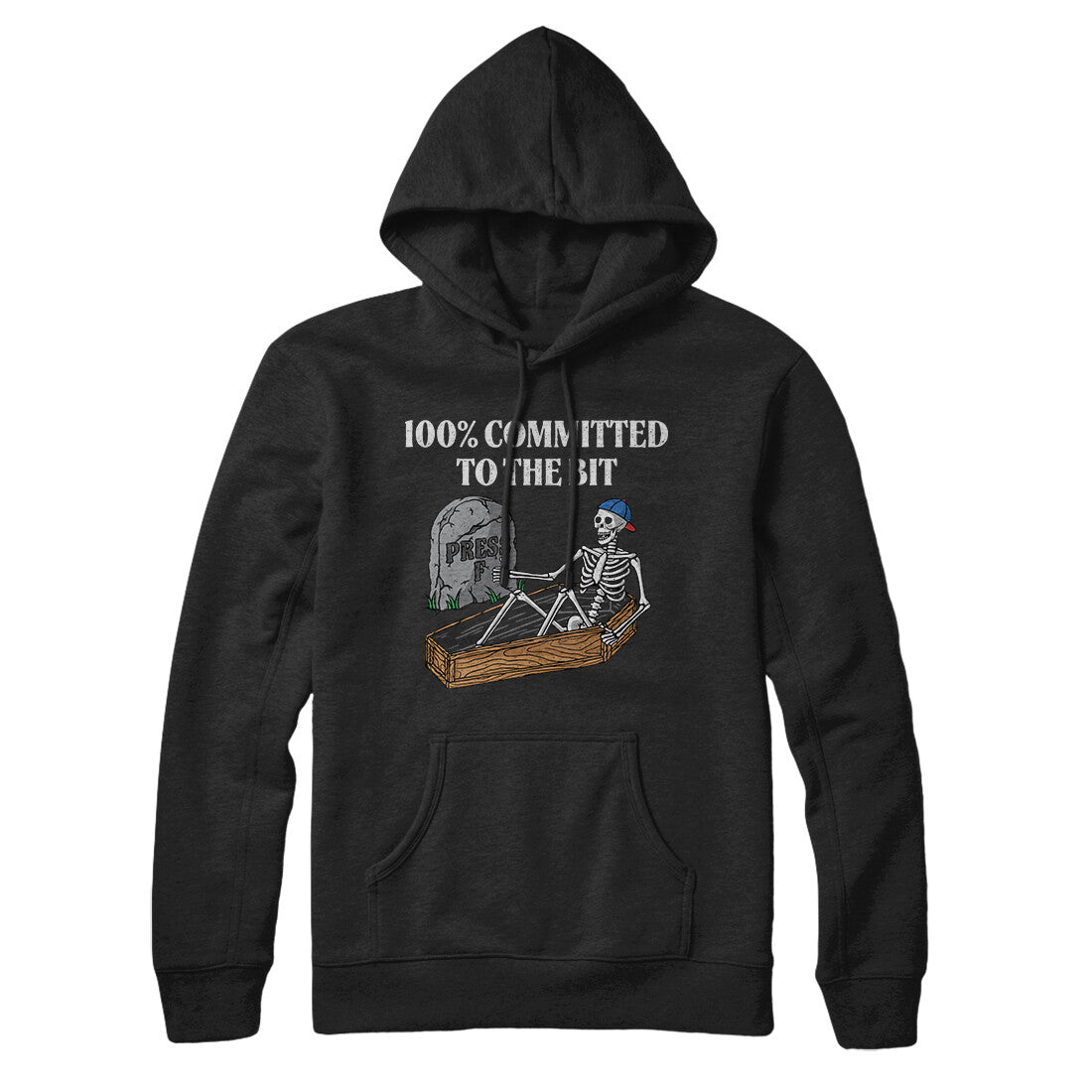100 Percent Committed To The Bit Hoodie