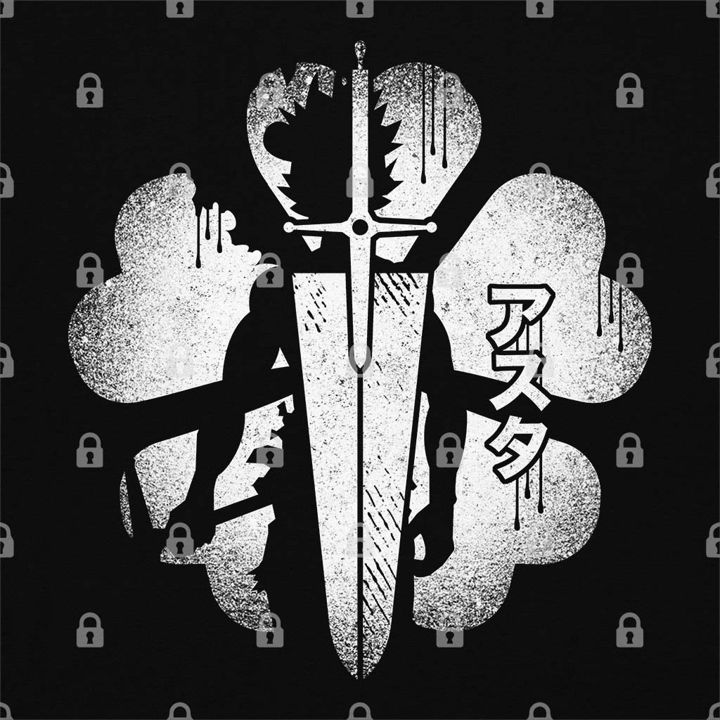 Black Asta Sword T-Shirt Hoodie, Sweatshirt | CiraTrend.com (Image 1)