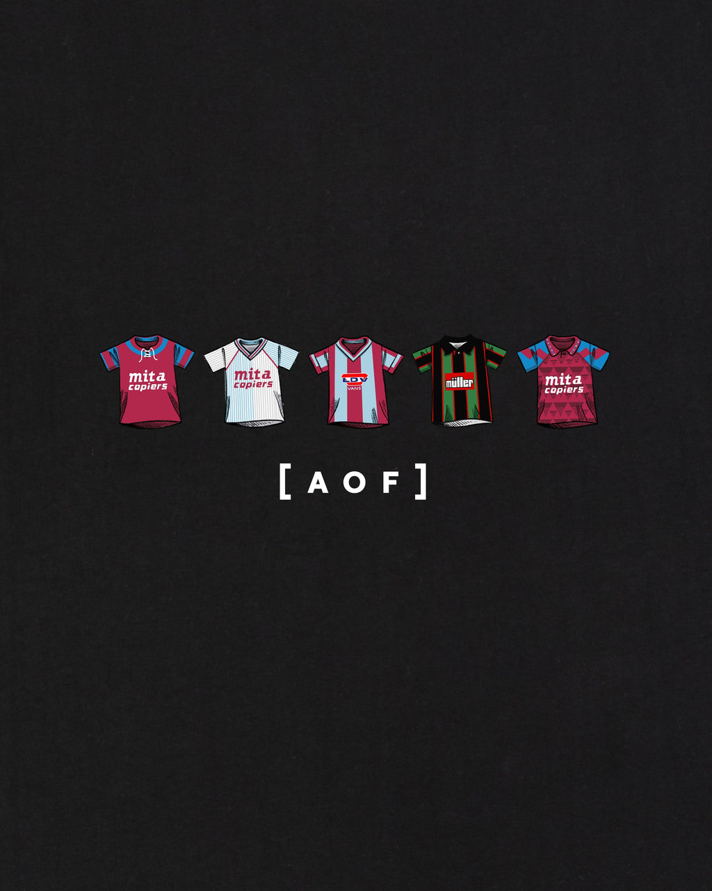 AVFC Printed Classics Tee Hoodie, Sweatshirt | CiraTrend.com (Image 2)