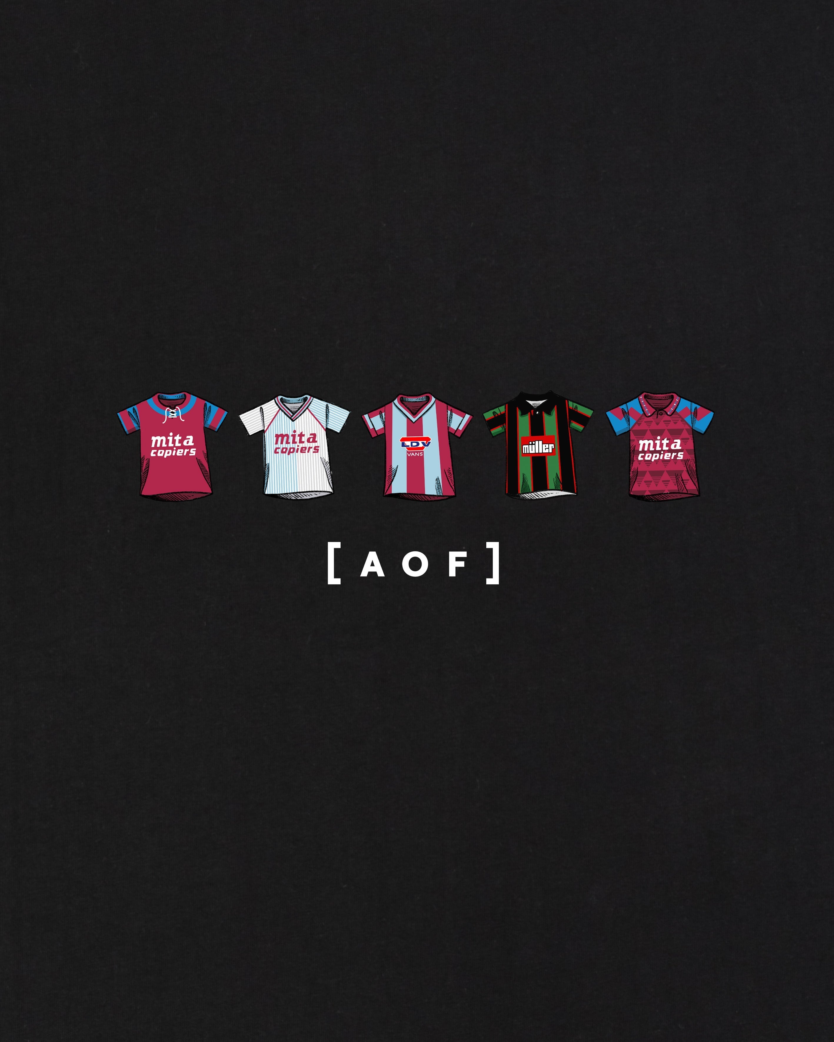 AVFC Printed Classics Tee Hoodie, Sweatshirt | CiraTrend.com (Image 2)