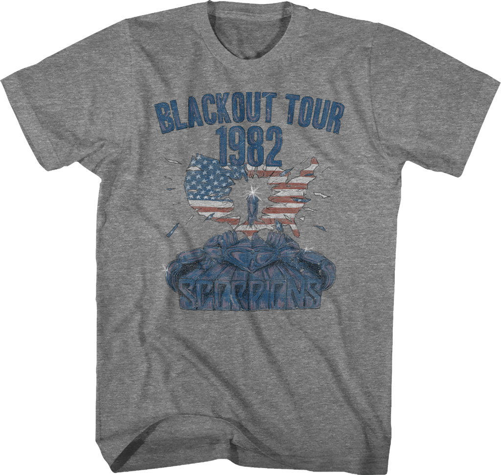 Blackout Tour Scorpions T-Shirt Hoodie, Sweatshirt | CiraTrend.com (Image 1)