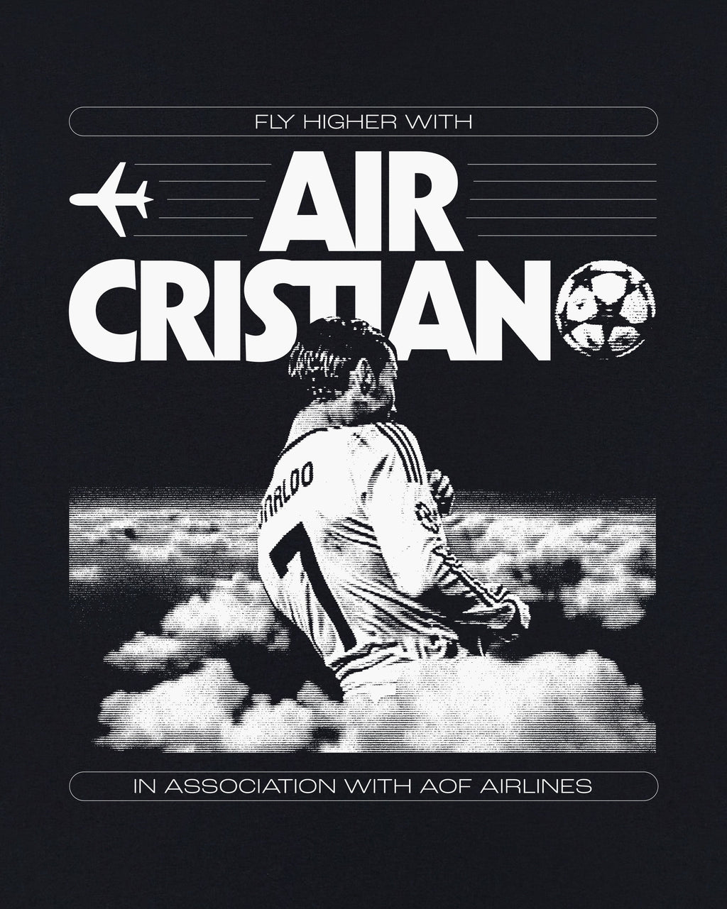 AIR Cristiano Tee Hoodie, Sweatshirt | CiraTrend.com (Image 2)