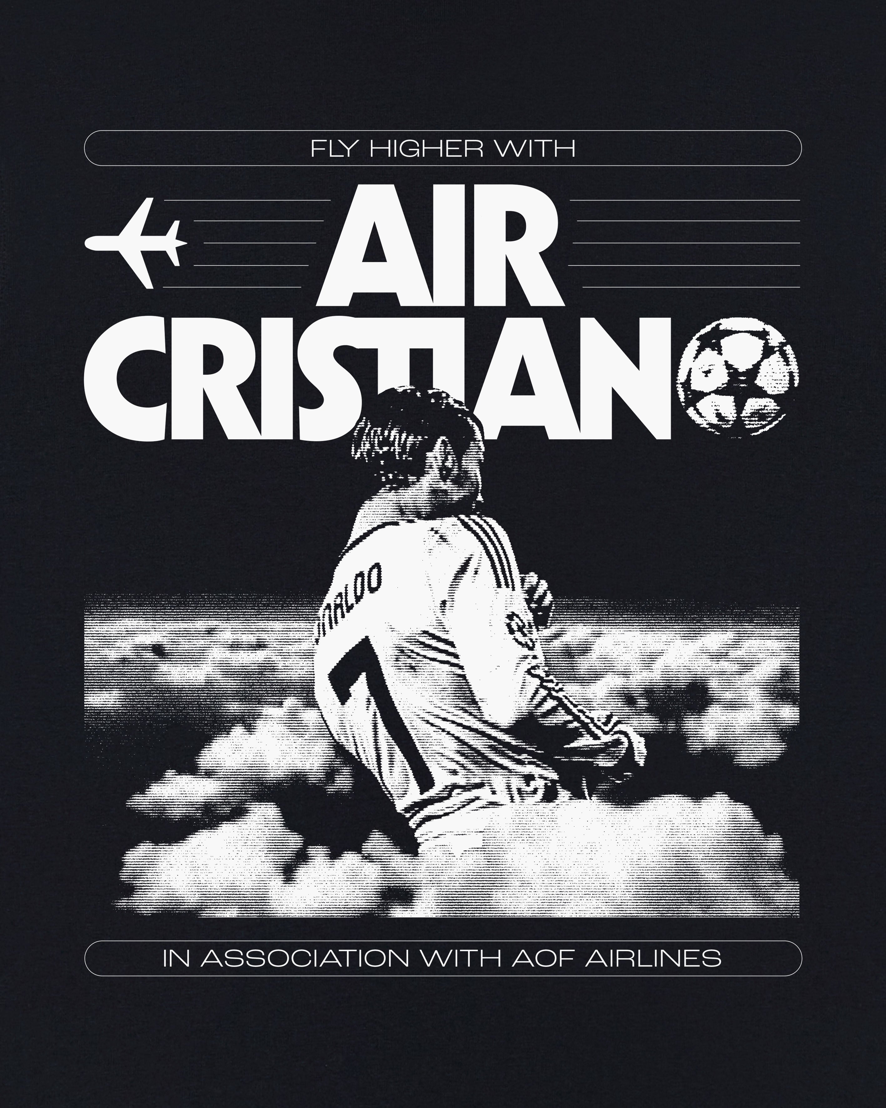 AIR Cristiano Tee Hoodie, Sweatshirt | CiraTrend.com (Image 2)