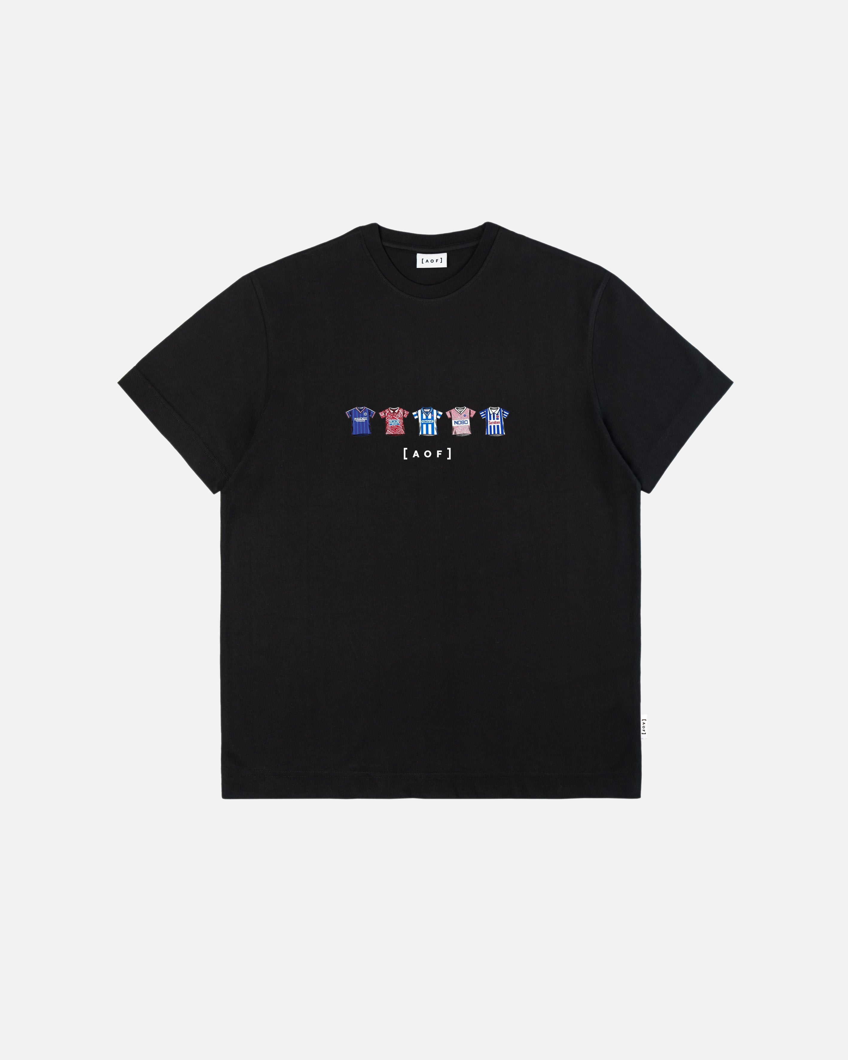 BHAFC Printed Classics Black Tee Hoodie, Sweatshirt | CiraTrend.com (Image 1)