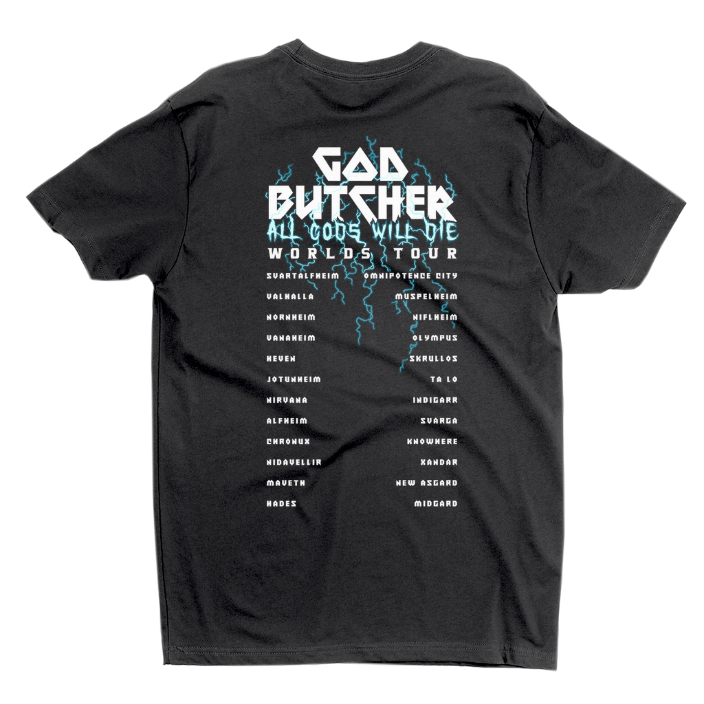 God Butcher Worlds Tour T-Shirt Hoodie, Sweatshirt | CiraTrend.com (Image 2)