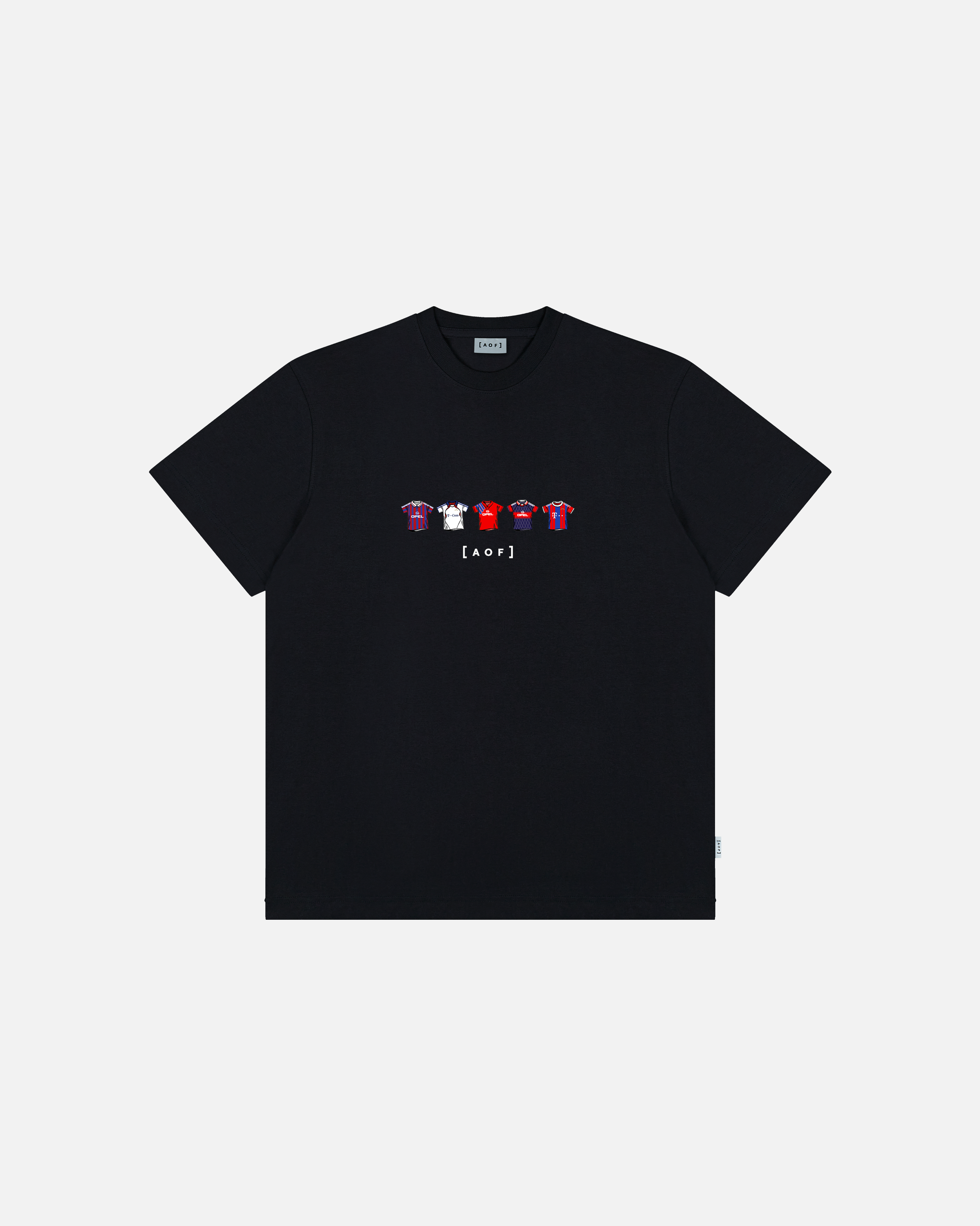 Bayern Printed Classics Black Tee Hoodie, Sweatshirt | CiraTrend.com