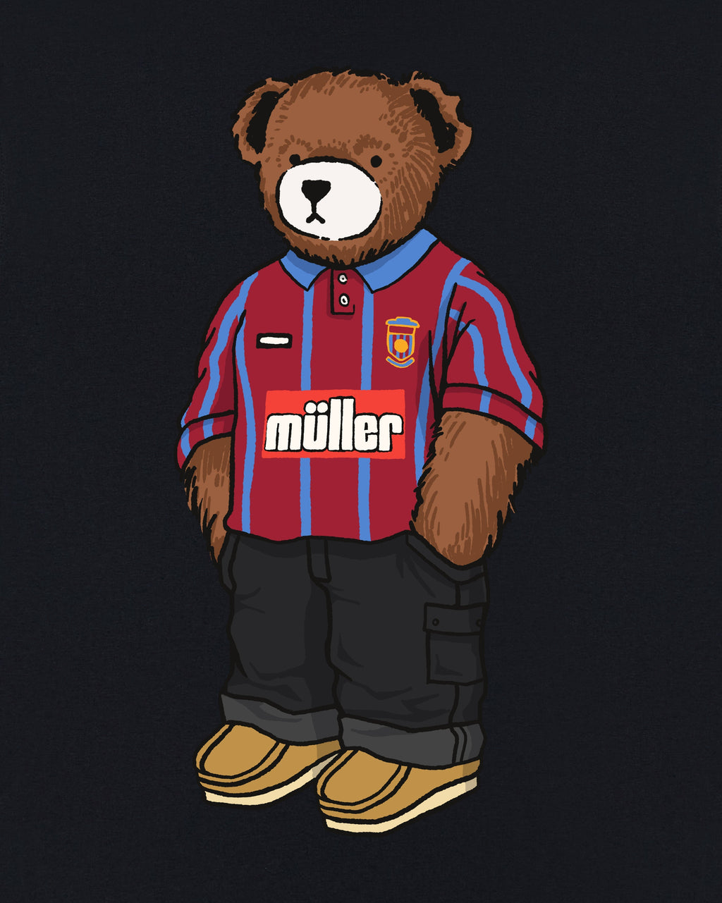 AVFC Home Pickles Black Tee Hoodie, Sweatshirt | CiraTrend.com (Image 2)