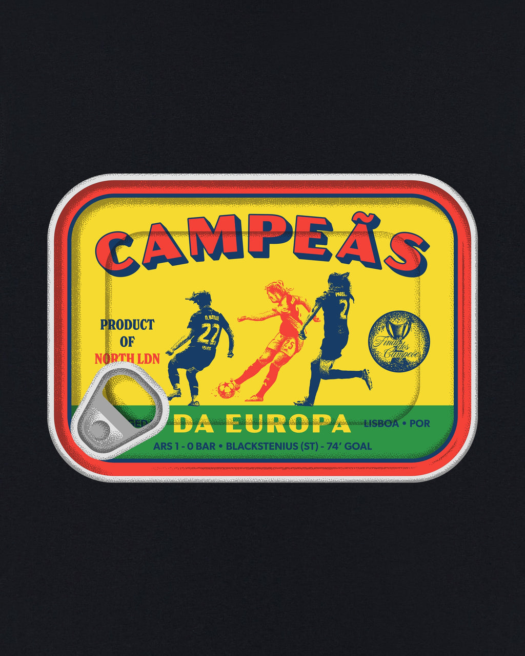 AFC Women's CampeaÃŒÆ’s Da Europa Tee Hoodie, Sweatshirt | CiraTrend.com (Image 2)