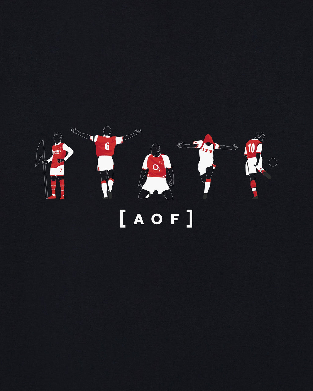 AFC Printed Icons Tee Hoodie, Sweatshirt | CiraTrend.com (Image 2)