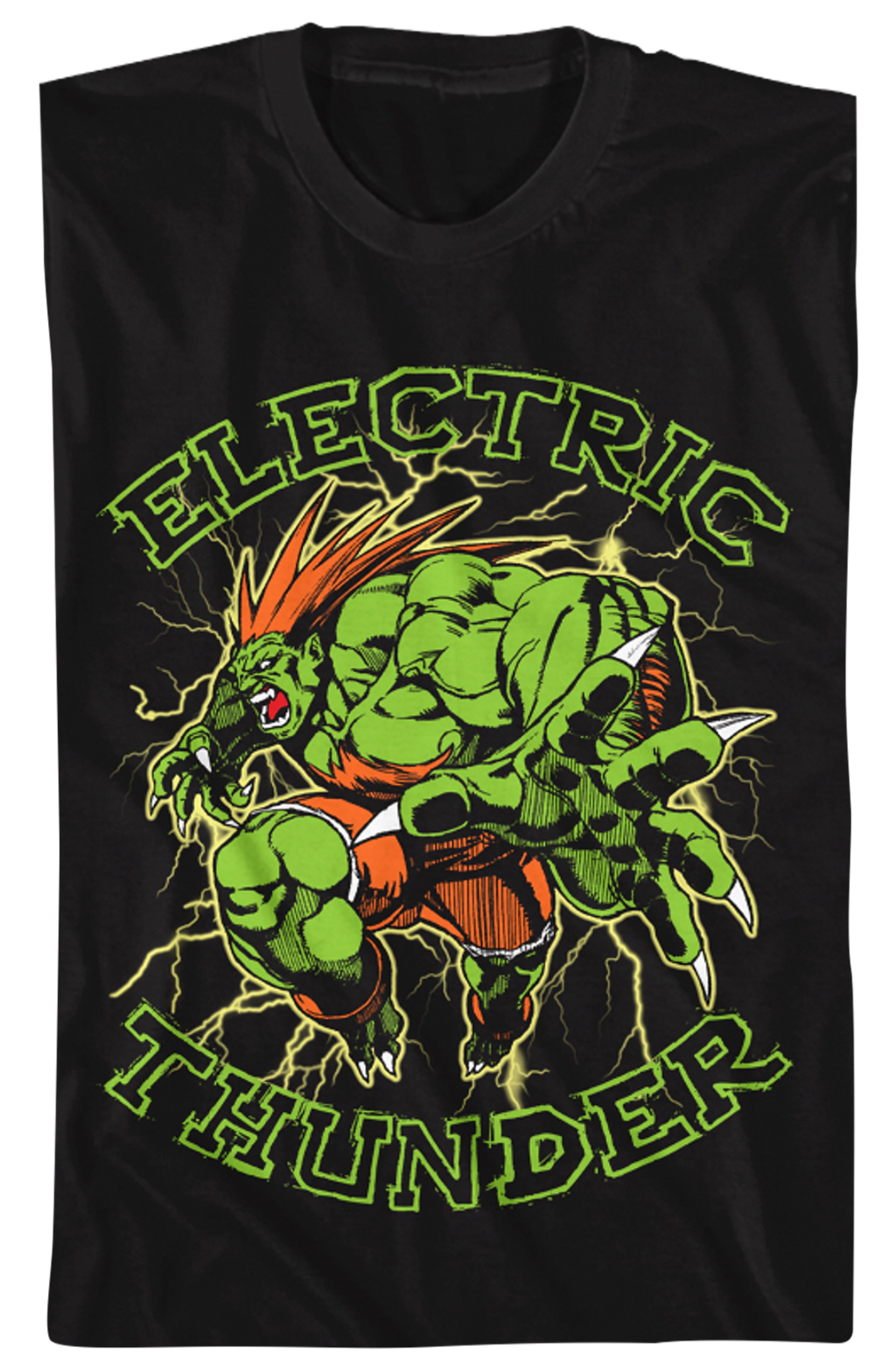 Blanka Electric Thunder T-Shirt Hoodie, Sweatshirt | CiraTrend.com (Image 2)