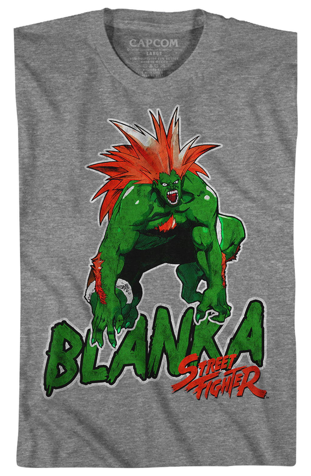 Blanka Street Fighter T-Shirt Hoodie, Sweatshirt | CiraTrend.com (Image 2)
