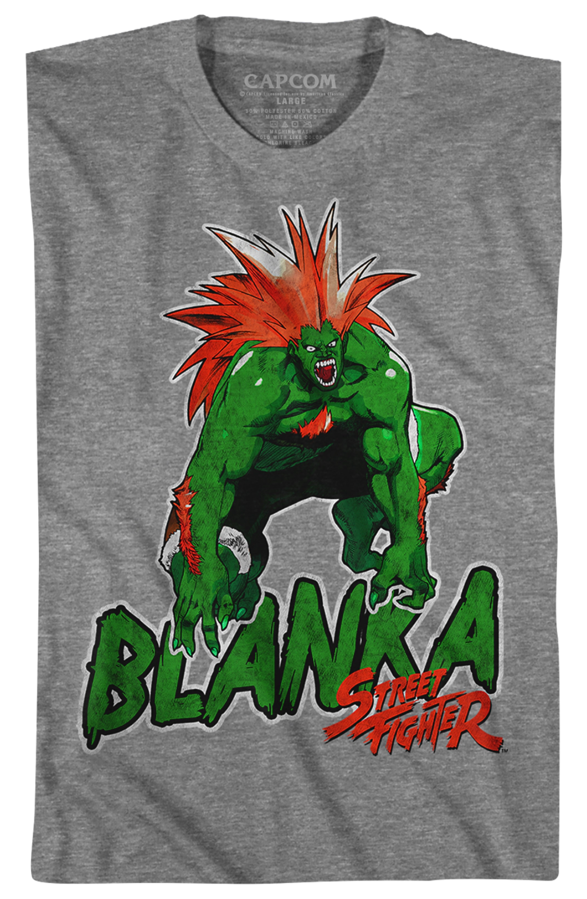 Blanka Street Fighter T-Shirt Hoodie, Sweatshirt | CiraTrend.com (Image 2)