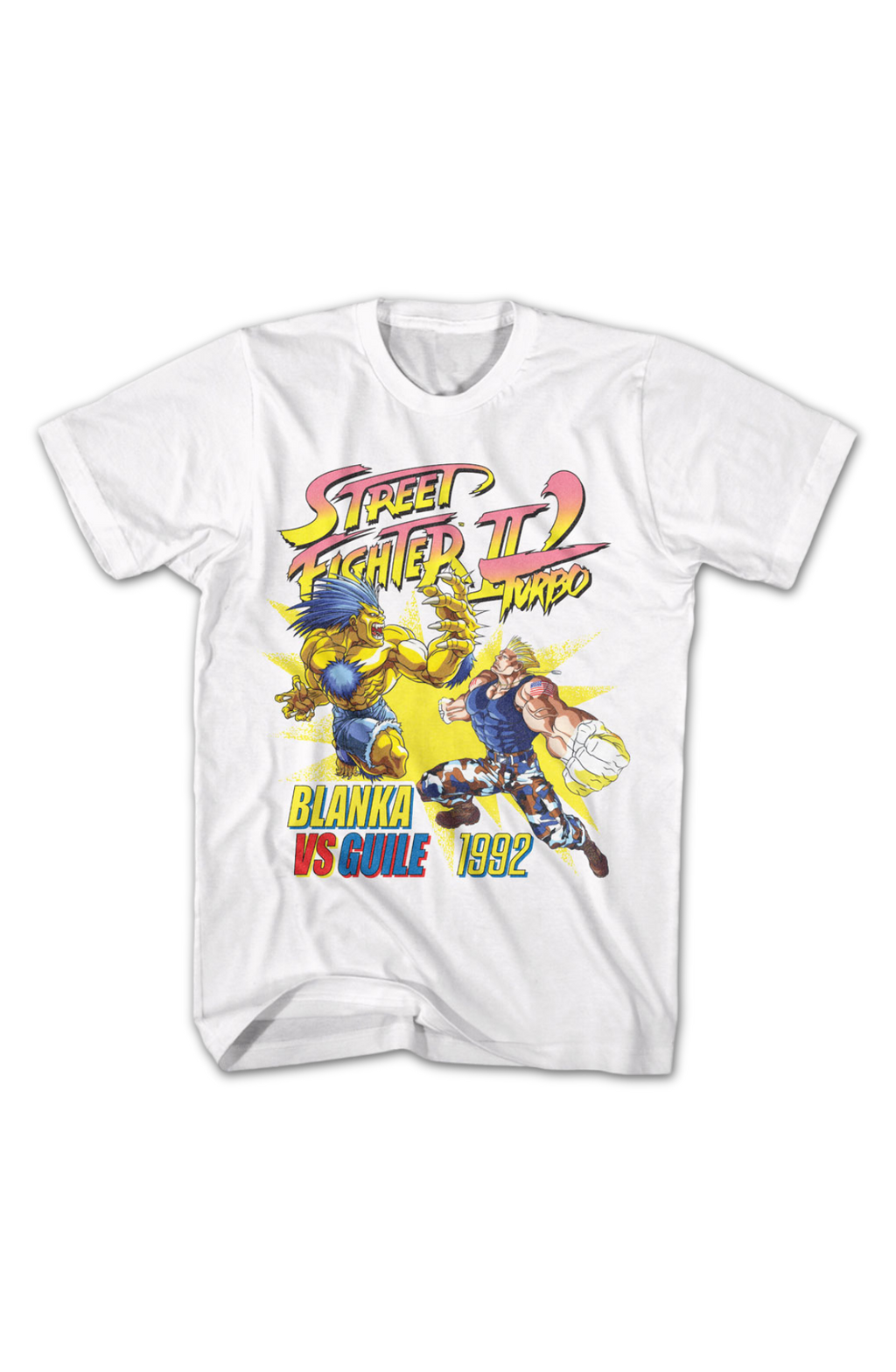 Blanka vs Guile Street Fighter II Turbo T-Shirt Hoodie, Sweatshirt | CiraTrend.com (Image 2)