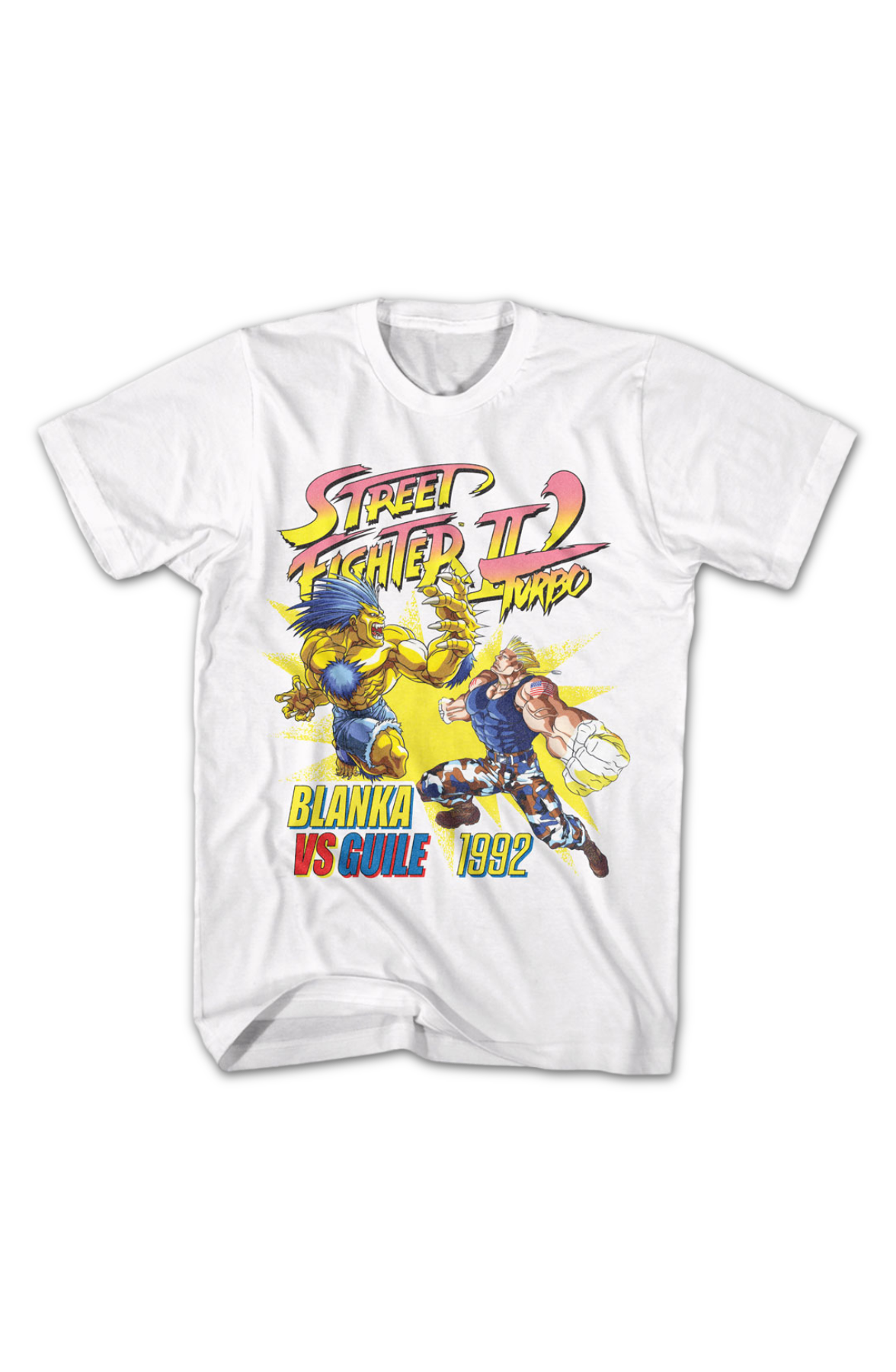 Blanka vs Guile Street Fighter II Turbo T-Shirt Hoodie, Sweatshirt | CiraTrend.com (Image 2)