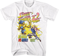 Blanka vs Guile Street Fighter II Turbo T-Shirt Hoodie, Sweatshirt | CiraTrend.com (Image 1)