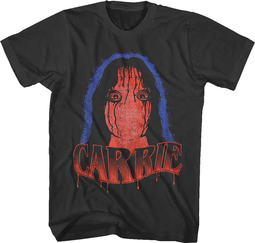 Bloody Face Carrie T-Shirt Hoodie, Sweatshirt | CiraTrend.com (Image 1)
