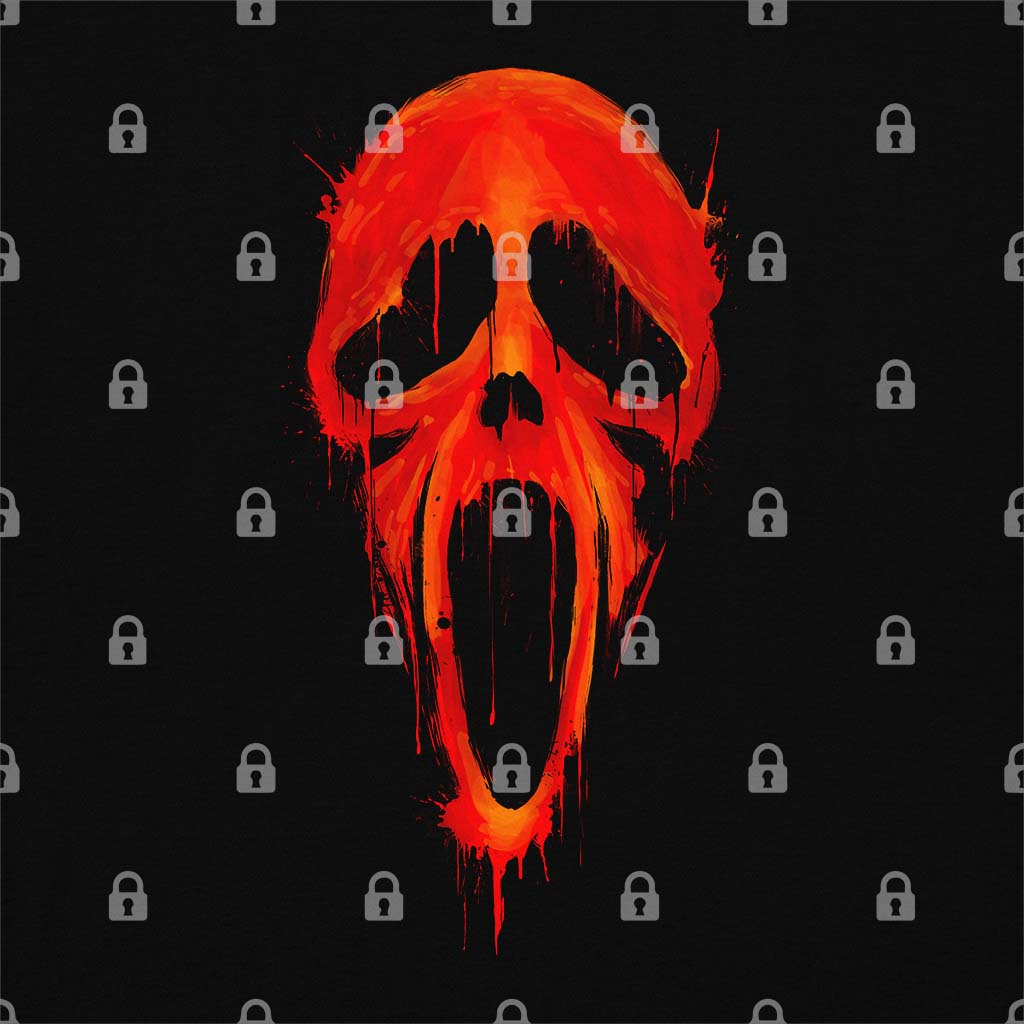 Bloody Scream Oversized T-Shirt Hoodie, Sweatshirt | CiraTrend.com (Image 1)