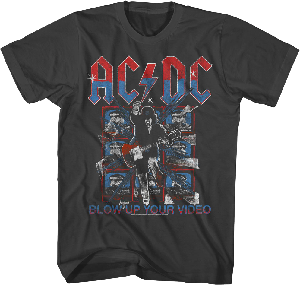 Blow Up Your Video ACDC T-Shirt Hoodie, Sweatshirt | CiraTrend.com (Image 1)