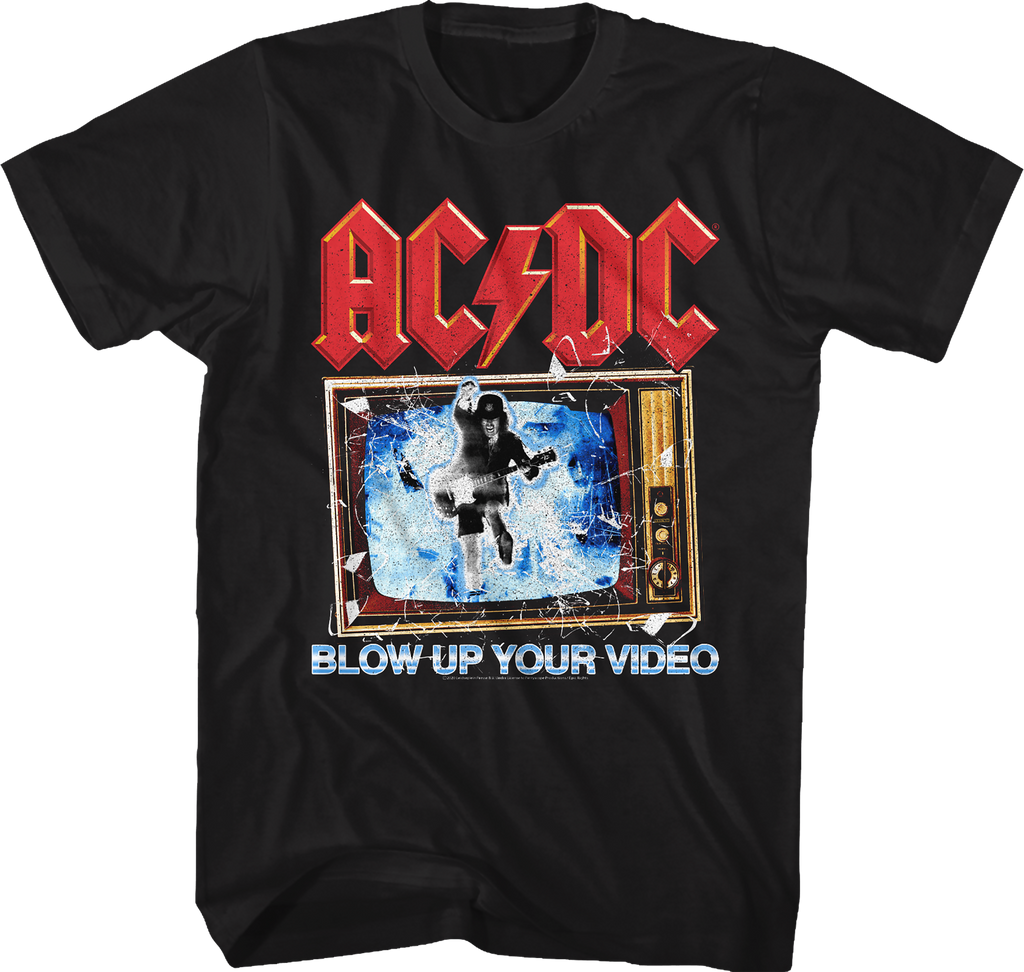 Blow Up Your Video Album Cover ACDC T-Shirt Hoodie, Sweatshirt | CiraTrend.com (Image 1)