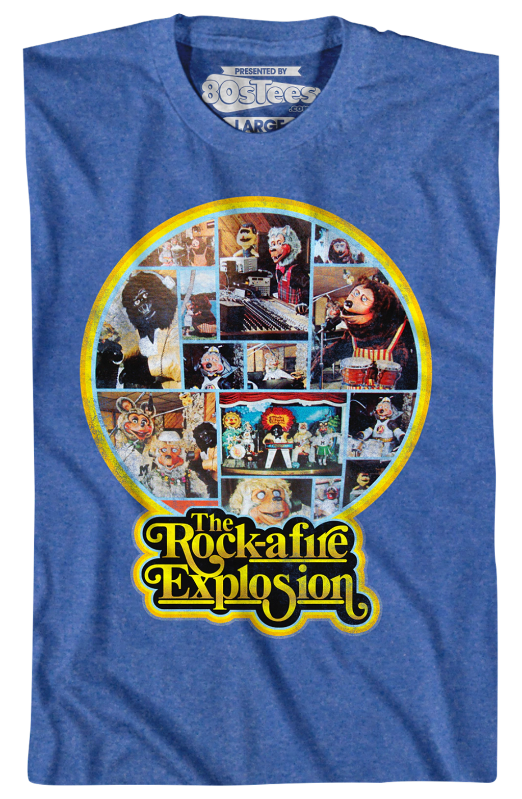 Blue 1st Album Back Cover Rock-afire Explosion T-Shirt Hoodie, Sweatshirt | CiraTrend.com (Image 2)