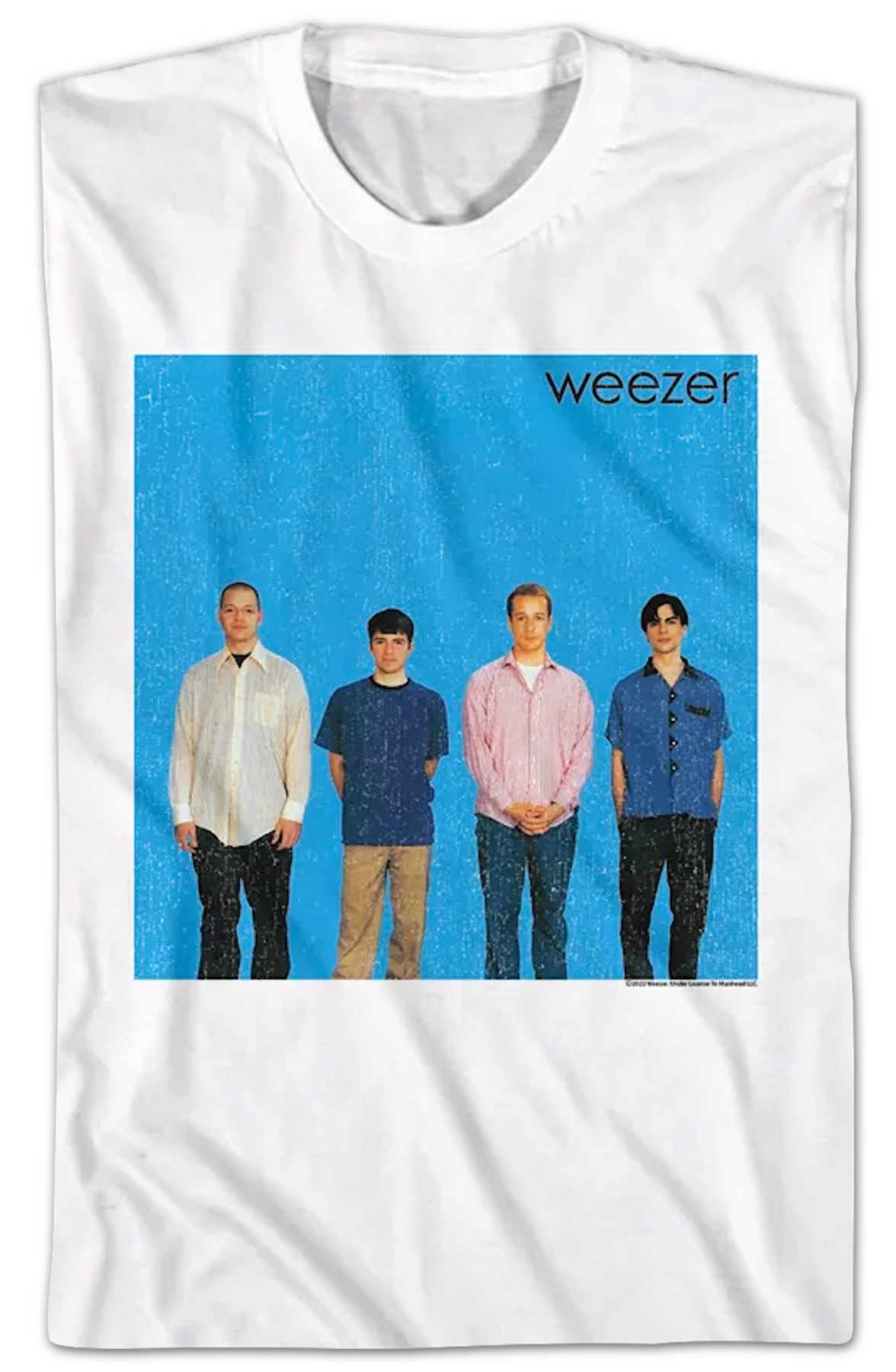 Blue Album Weezer T-Shirt Hoodie, Sweatshirt | CiraTrend.com (Image 2)