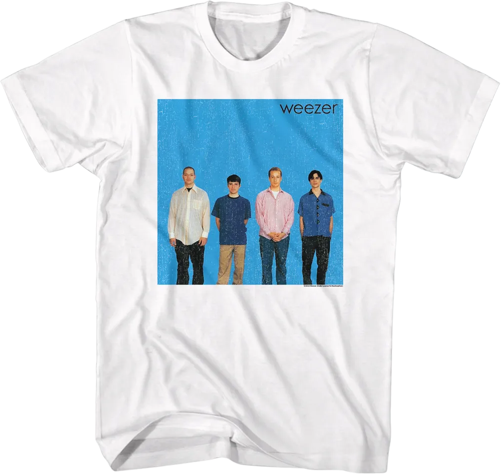 Blue Album Weezer T-Shirt Hoodie, Sweatshirt | CiraTrend.com (Image 1)