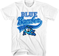 Blue Bomber Sports Logo Mega Man T-Shirt Hoodie, Sweatshirt | CiraTrend.com (Image 1)