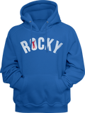 Blue Logo Rocky Hoodie T-Shirts, Sweatshirt | CiraTrend.com