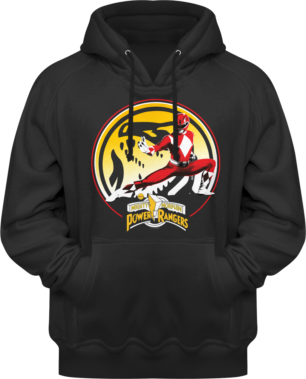 Tyrannosaurus Power Coin Mighty Morphin Power Rangers Hoodie T-Shirts, Sweatshirt | CiraTrend.com (Image 1)