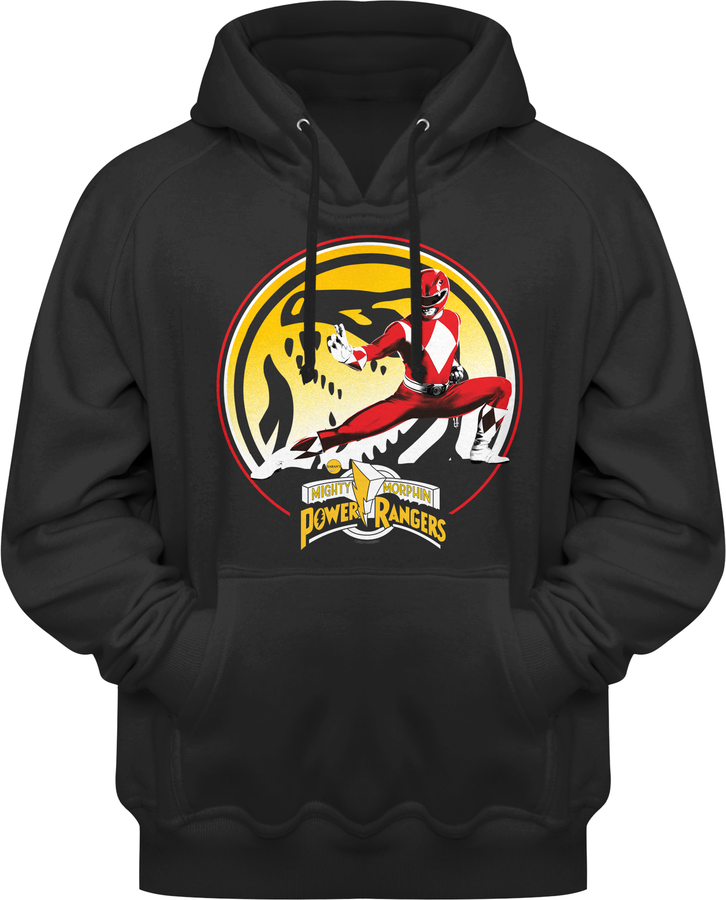 Tyrannosaurus Power Coin Mighty Morphin Power Rangers Hoodie T-Shirts, Sweatshirt | CiraTrend.com (Image 1)