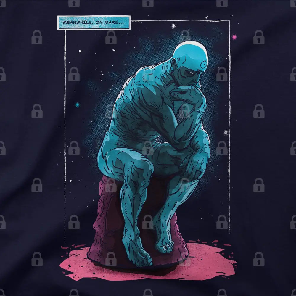 Blue Thinker T-Shirt Hoodie, Sweatshirt | CiraTrend.com (Image 1)