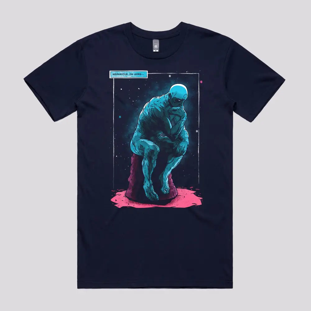 Blue Thinker T-Shirt Hoodie, Sweatshirt | CiraTrend.com (Image 2)