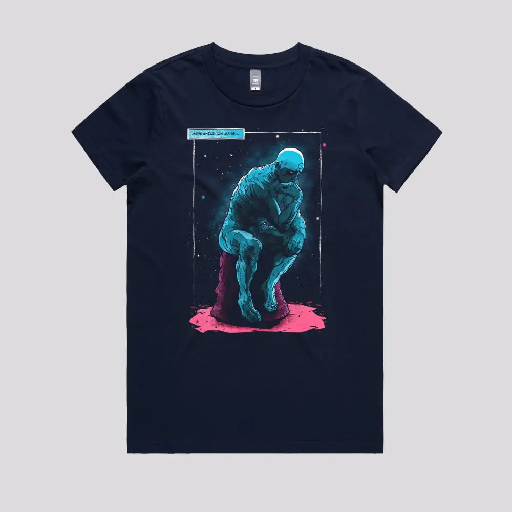 Blue Thinker T-Shirt Hoodie, Sweatshirt | CiraTrend.com (Image 3)