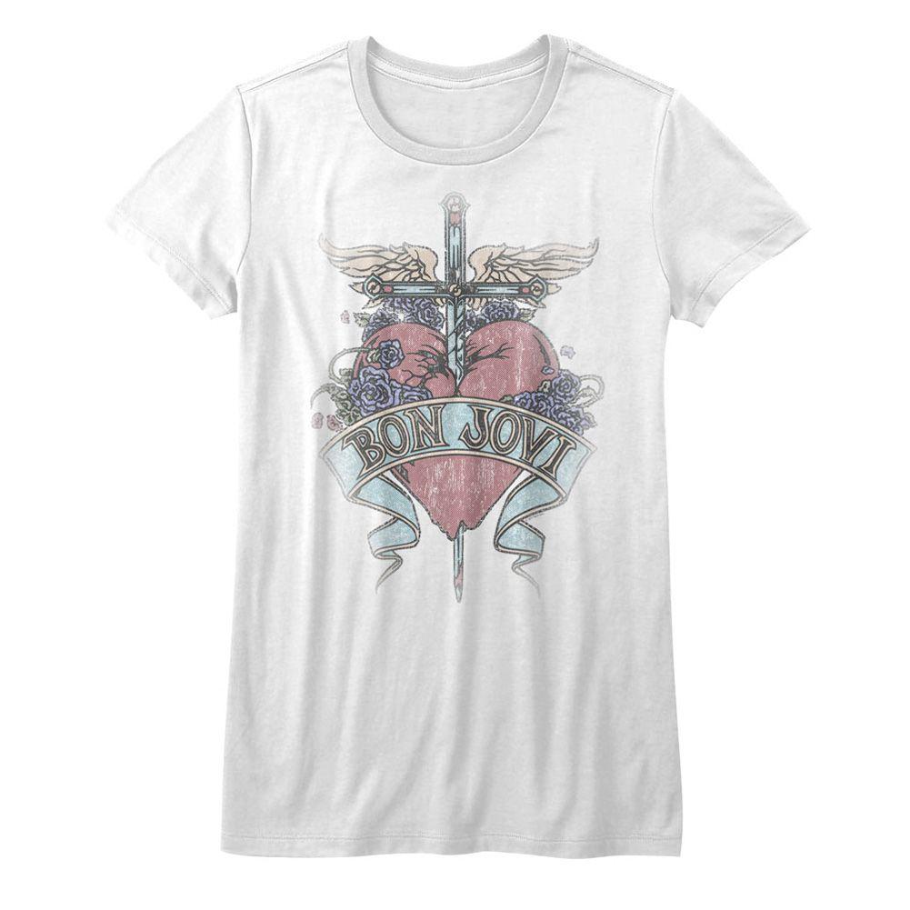 Bon Jovi - Pierced Womens T-Shirt Hoodie, Sweatshirt | CiraTrend.com