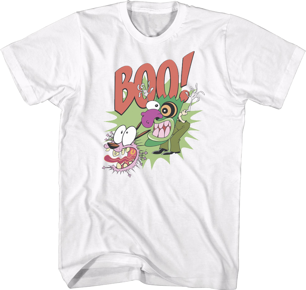 Boo Courage Cowardly Dog T-Shirts, Hoodie, Sweatshirt