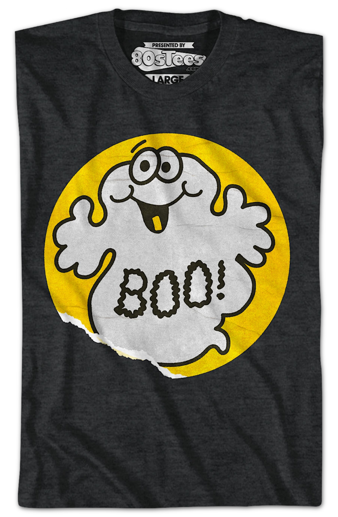 Boo Ghost Scratch & Sniff Sticker T-Shirts, Hoodie, Sweatshirt