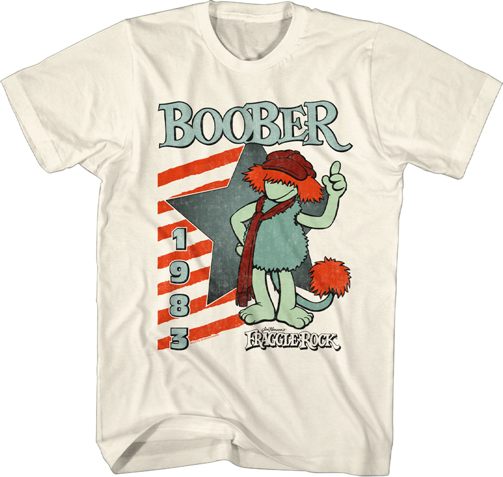 Boober 1983 Fraggle Rock T-Shirts, Hoodie, Sweatshirt