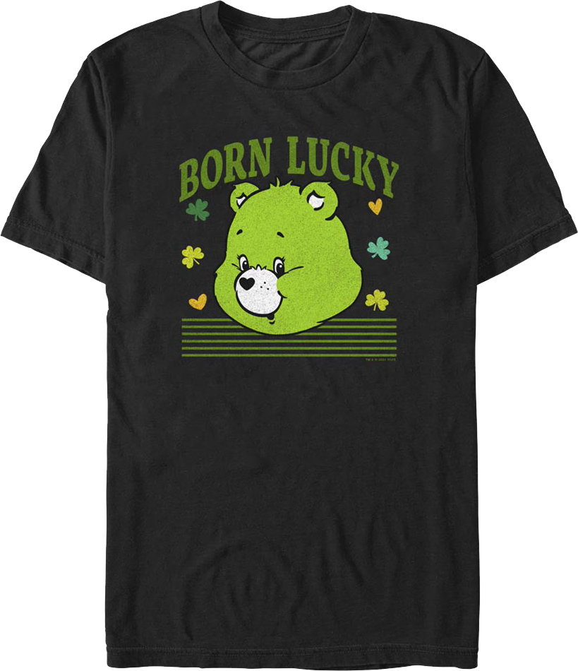 Born Lucky Care Bears T-Shirts, Hoodie, Sweatshirt