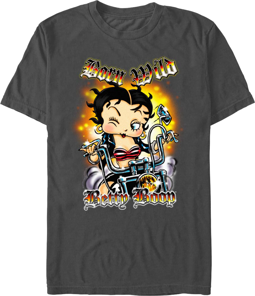 Born Wild Betty Boop T-Shirts, Hoodie, Sweatshirt