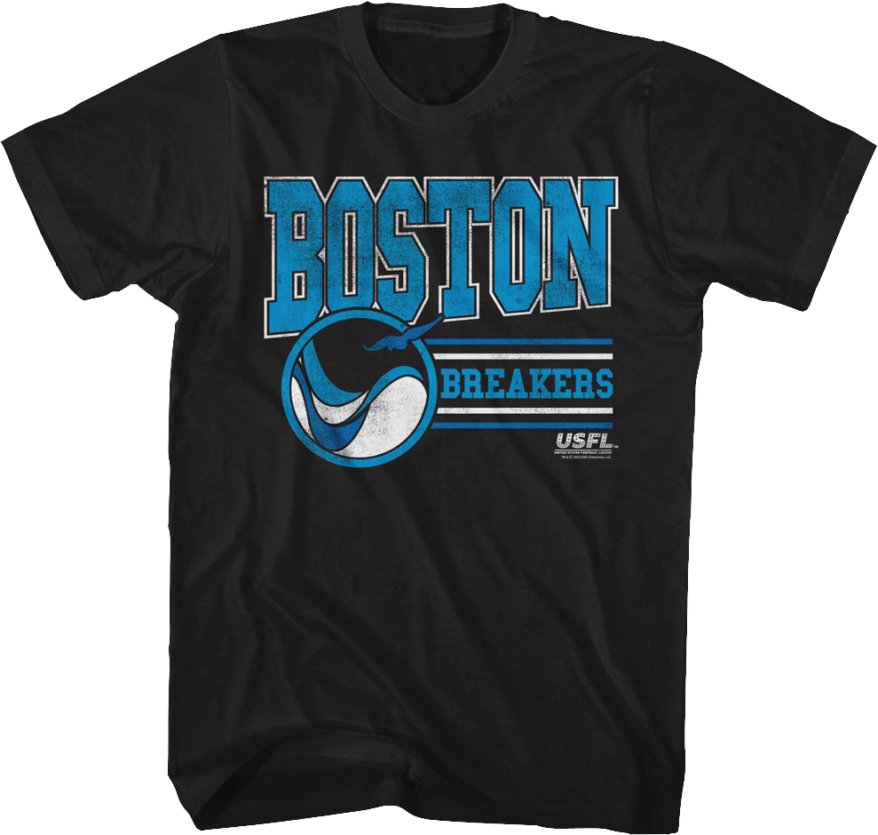 Boston Breakers USFL T-Shirt Hoodie, Sweatshirt | CiraTrend.com (Image 1)