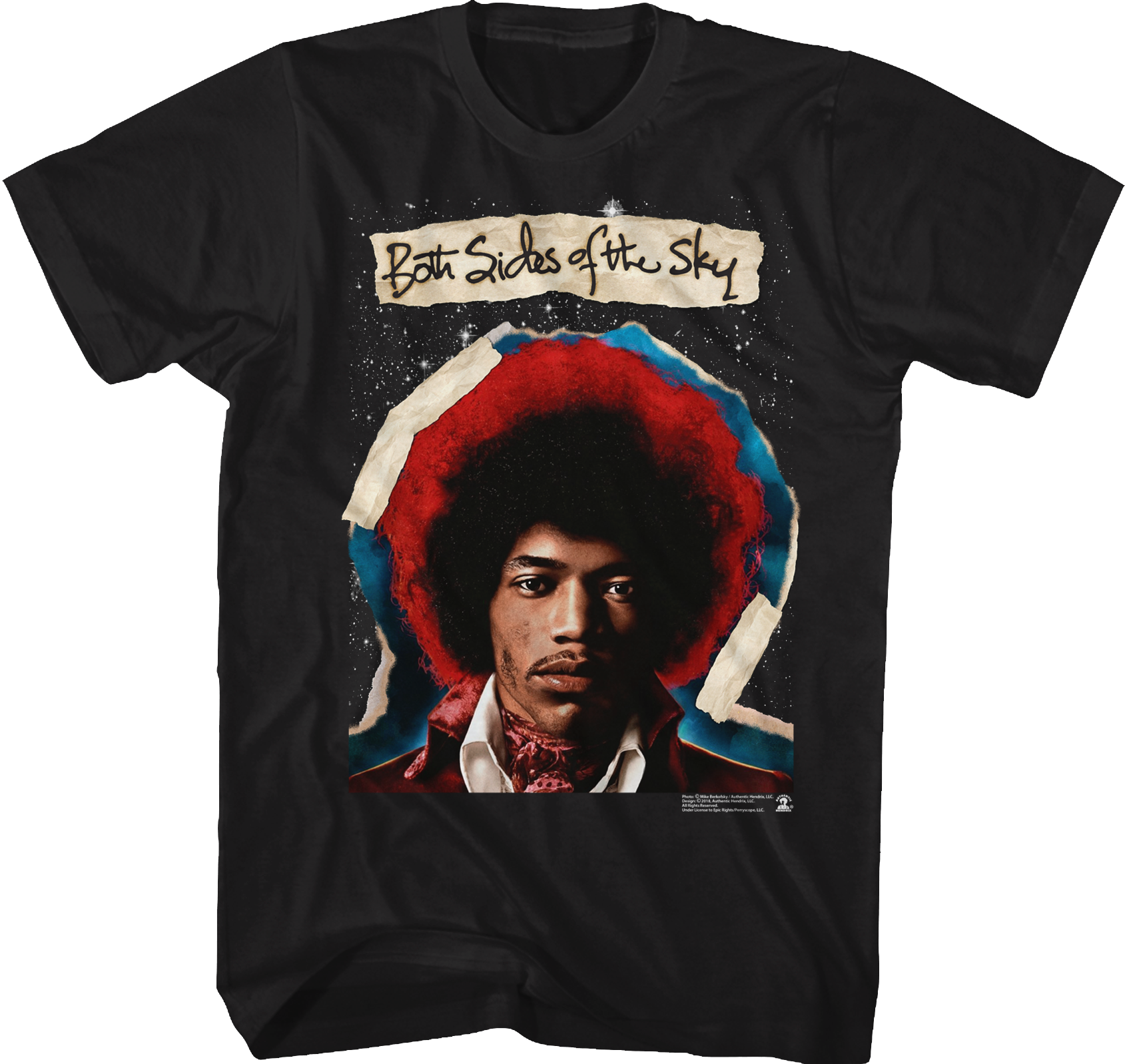 Both Sides Sky Jimi Hendrix T-Shirts, Hoodie, Sweatshirt