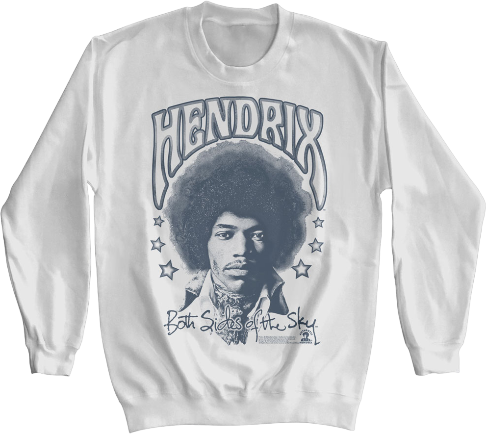 Both Sides of the Sky Jimi Hendrix Sweatshirt T-Shirts, Hoodie | CiraTrend.com (Image 1)
