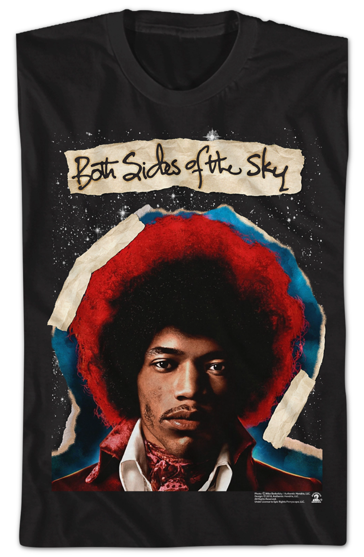 Both Sides Sky Jimi Hendrix T-Shirts, Hoodie, Sweatshirt