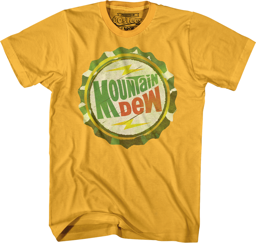 Bottle Cap Mountain Dew T-Shirt Hoodie, Sweatshirt | CiraTrend.com (Image 1)