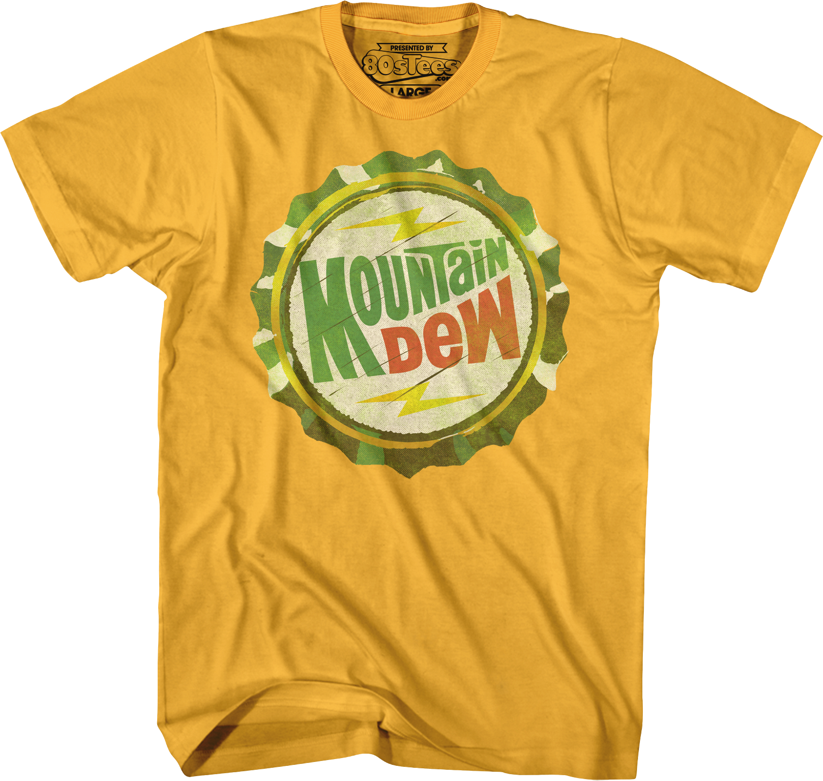 Bottle Cap Mountain Dew T-Shirt Hoodie, Sweatshirt | CiraTrend.com (Image 1)