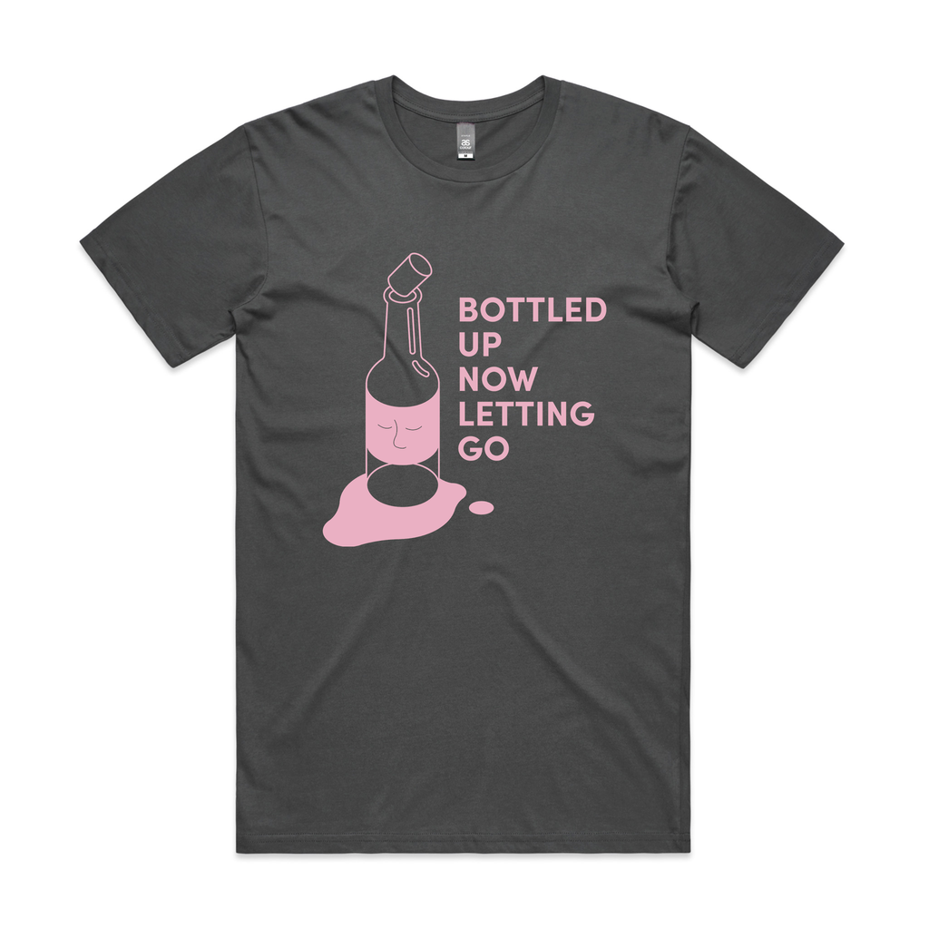 Bottled Up Now Letting Go Tee Hoodie, Sweatshirt | CiraTrend.com (Image 1)