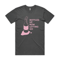 Bottled Up Now Letting Go Tee Hoodie, Sweatshirt | CiraTrend.com (Image 1)