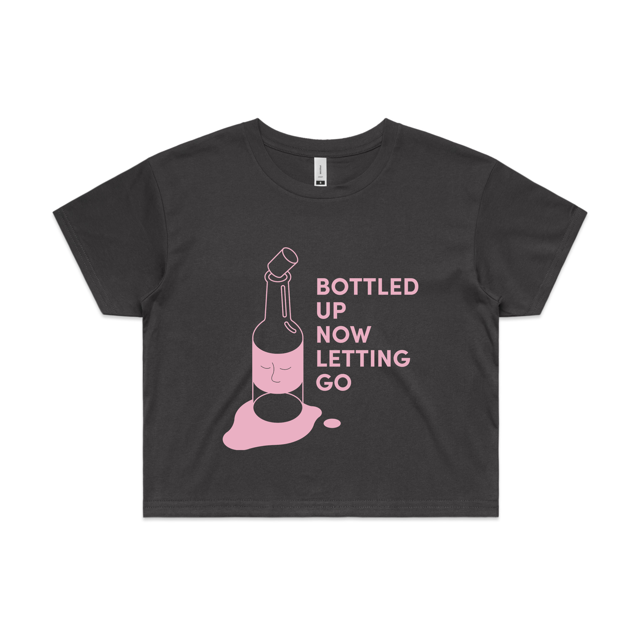 Bottled Up Now Letting Go Tee Hoodie, Sweatshirt | CiraTrend.com (Image 3)